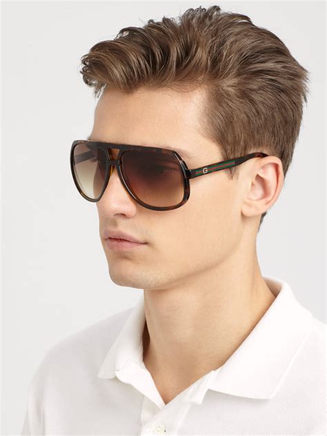 gucci aviator sunglasses men|designer sunglasses unisex aviators.